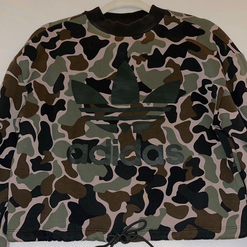 Adidas cropped pullover